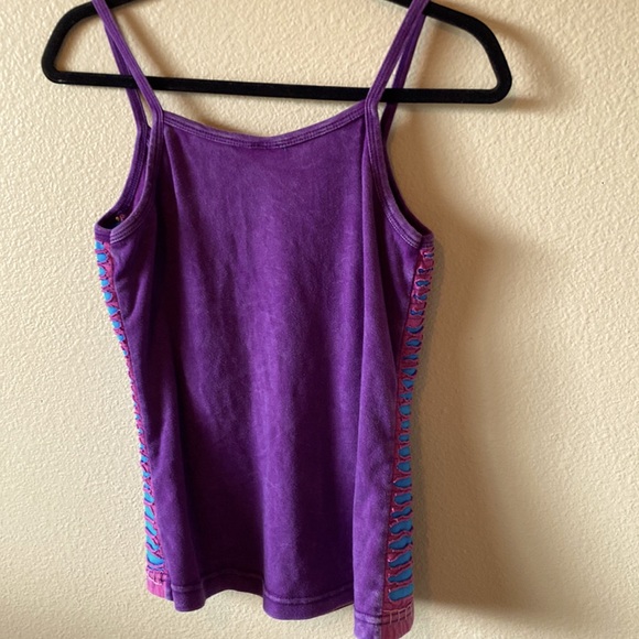 Ocean Queen Quilted Hippie Tank Top - Picture 2 of 2
